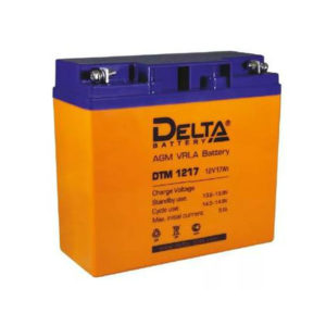 Аккумулятор DELTA DTM 1217 17Ач 12В